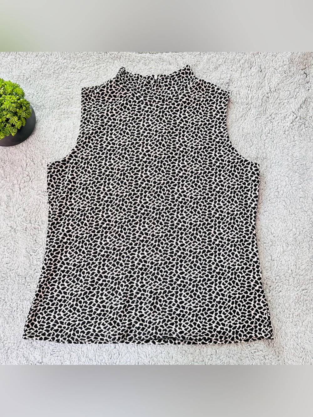 Reitmans Leopard Print Peplum Top | Coquette Mob Wife Clean Girl Chic